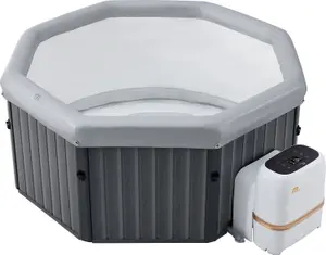 MSpa Tuscany Inflatable Hot Tub 6 Person Round Spa