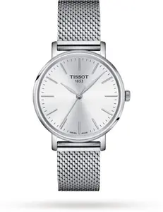 Tissot Everytime Silver 34mm Ladies Watch T1432101101100 34mm - Tissot Watches