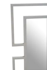 Interiors by Premier Allure Silver Small Wall Mirror