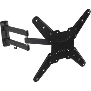 Television Bracket - 26-75 inch screens, extendable, tilt, swivel TV wall mount - black