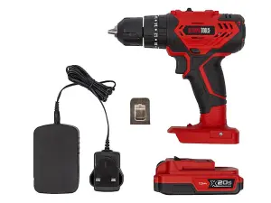 Olympia Power Tools - X20S™ Combi Drill 20V 1 x 1.5Ah Li-ion