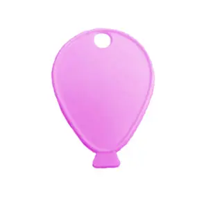 Sear Plastic Balloon Weight Pink (One Size)