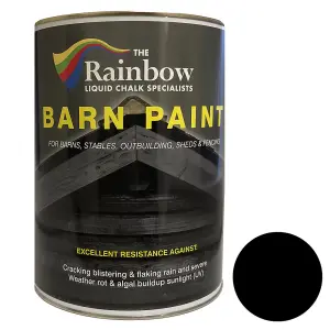 Rainbow Barn Paint 2.5 Litre (Barn Black)