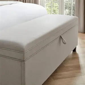 DUSK Windermere Storage Ottoman - Natural