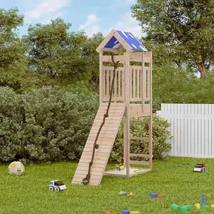 Berkfield Outdoor Playset Solid Wood Pine