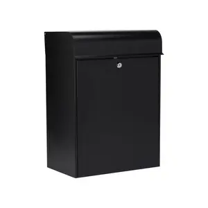 Galvanised Steel Wall Mounted Lockable Weatherproof Large Parcel Box