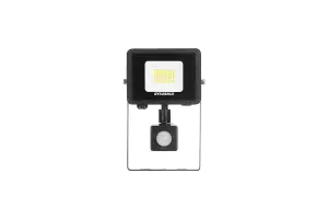 Sylvania SylFlood 27W IP65 Black Outdoor LED Floodlight with Motion Sensor