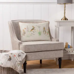 Peter Rabbit™ Classic Piped Feather Filled Cushion