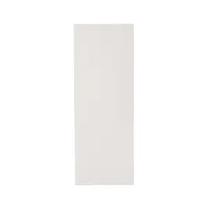 GoodHome Verbena Matt cashmere painted natural ash shaker Standard End panel (H)960mm (W)360mm