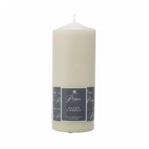 4x Prices Altar Candle - 20cm x 8cm - 100 Hours Burn Time