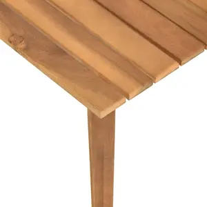 Berkfield Garden Coffee Table 60x60x36 cm Solid Acacia Wood