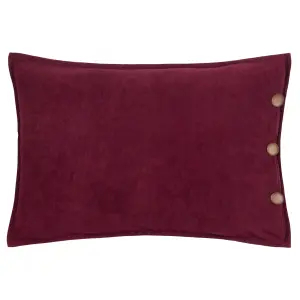 furn. Effron Washed Velvet Feather Filled Cushion