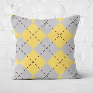 Harry Potter Hufflepuff Square Cushion