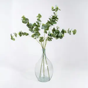 24x Artificial Eucalyptus Foliage Stems - Blooming Artificial