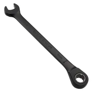 Draper Expert HI-TORQ  Metric Reversible Ratchet Combination Spanner, 8mm, Black 03898