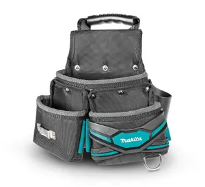 Makita E-05147 3 Pocket Screw Nails Fixings Tool Belt Holder Pouch Strap System