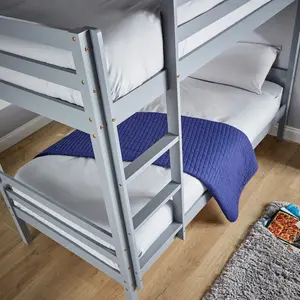 Lansford Bunk Bed Grey