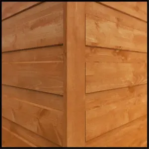 12 x 6 (3.53m x 1.75m) Wooden Tongue and Groove Security Garden APEX Shed (12mm T&G Floor and Roof) (12ft x 6ft) (12x6)