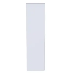 Toledo 2 Door Wardrobe in White Matt (Ready Assembled)