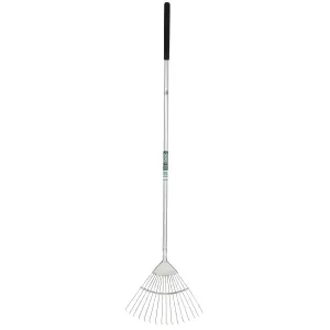 Draper  Stainless Steel Soft Grip Lawn Rake 83764