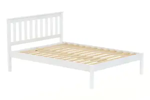 Birlea Denver Double Bed Frame In White