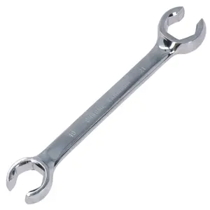 19mm + 21mm Metric Combination Flare Nut Brake Gas Fuel Pipe Spanner Wrench