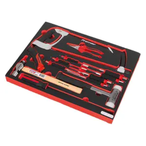 Sealey 13 Piece Premier Platinum General Tool Tray Kit 530x397x55mm TBTP06UK