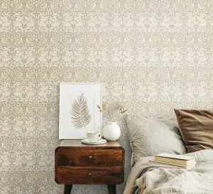 Hoopla Walls Forest Rabbit Natural Smooth Matt Wallpaper