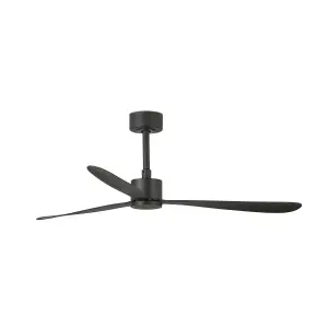 Luminosa Amelia Black Ceiling Fan, 6 Speed