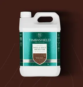 Timbashield Shed & Fence Protector 5 litres (Walnut)