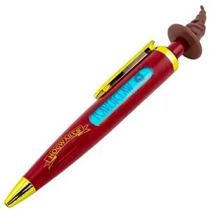 Harry Potter Quote Pen Brown/Gold (One Size)