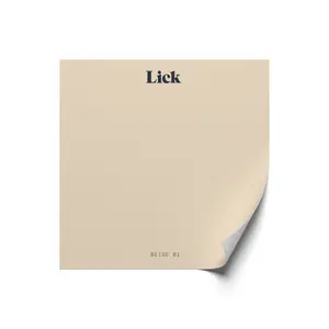 Lick Beige 01 Peel & stick Tester