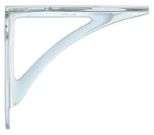 Castelion Single Chrome Ironbridge Shelf Bracket Mini