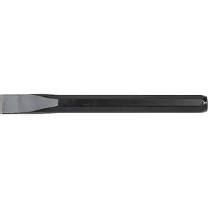 Drop Forged Steel Cold Chisel - 25mm x 250mm - Octagonal Shaft - Metal Chisel