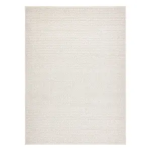 Carpet JERSEY 19236 cream - structural, loop BOHO  60x100 cm