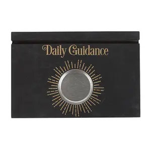 Something Different Daily Guidance Tarot Cards Tealight Holder Black/White (One Size)