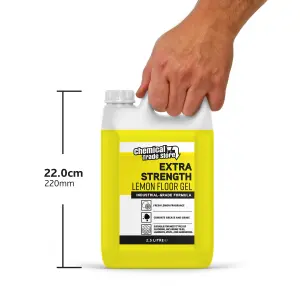 Chemical Trade Store - Lemon Floor Gel - 2.5 Litre