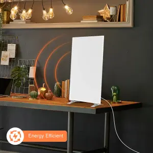 SUNHEAT Mirrorstone 180W - Floor Standing or Wall mounted Far Infrared Panel Heater