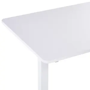 Adjustable Desk Electric White GRIFTON