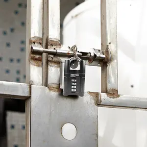 Dekton 3 Digit Zinc Alloy Combination Security Padlock Safe Outdoor Lock