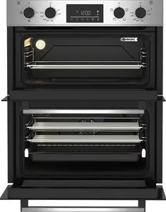 Beko Bbtqf22300x Built-In Double Oven - Stainless Steel Effect