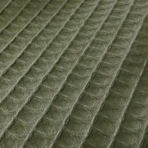 Hotel Waffle Throw Blanket - Khaki, Small