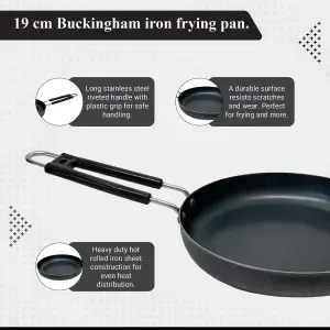 Buckingham Traditional Fry Pan 19 cm