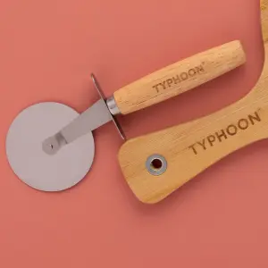 Typhoon World Foods Pizza Board & Cutter Set