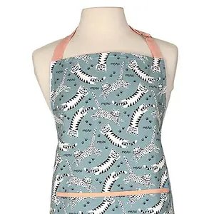 Dexam Recycled Cotton Meow Adult Apron Blue