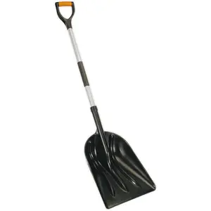 Heavy Duty General Purpose Shovel with Forged Metal Shaft and Composite Head