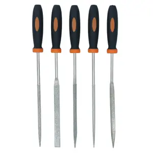 5pc Diamond Needle File Set Diamond Files for Model Engineering