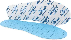 Anti Bacterial Shoe Insoles Anti Odour Active Fresh Soft Comfort Breathable Shoe Inserts (Size 8 UK / 42 EU)