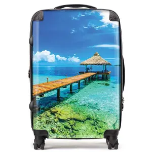 Maldive Beach Resort Suitcase - Medium