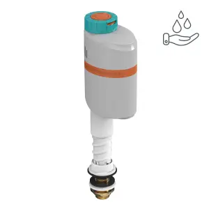 Flomasta Brass & plastic Bottom entry Float Fill valve 20.75mm